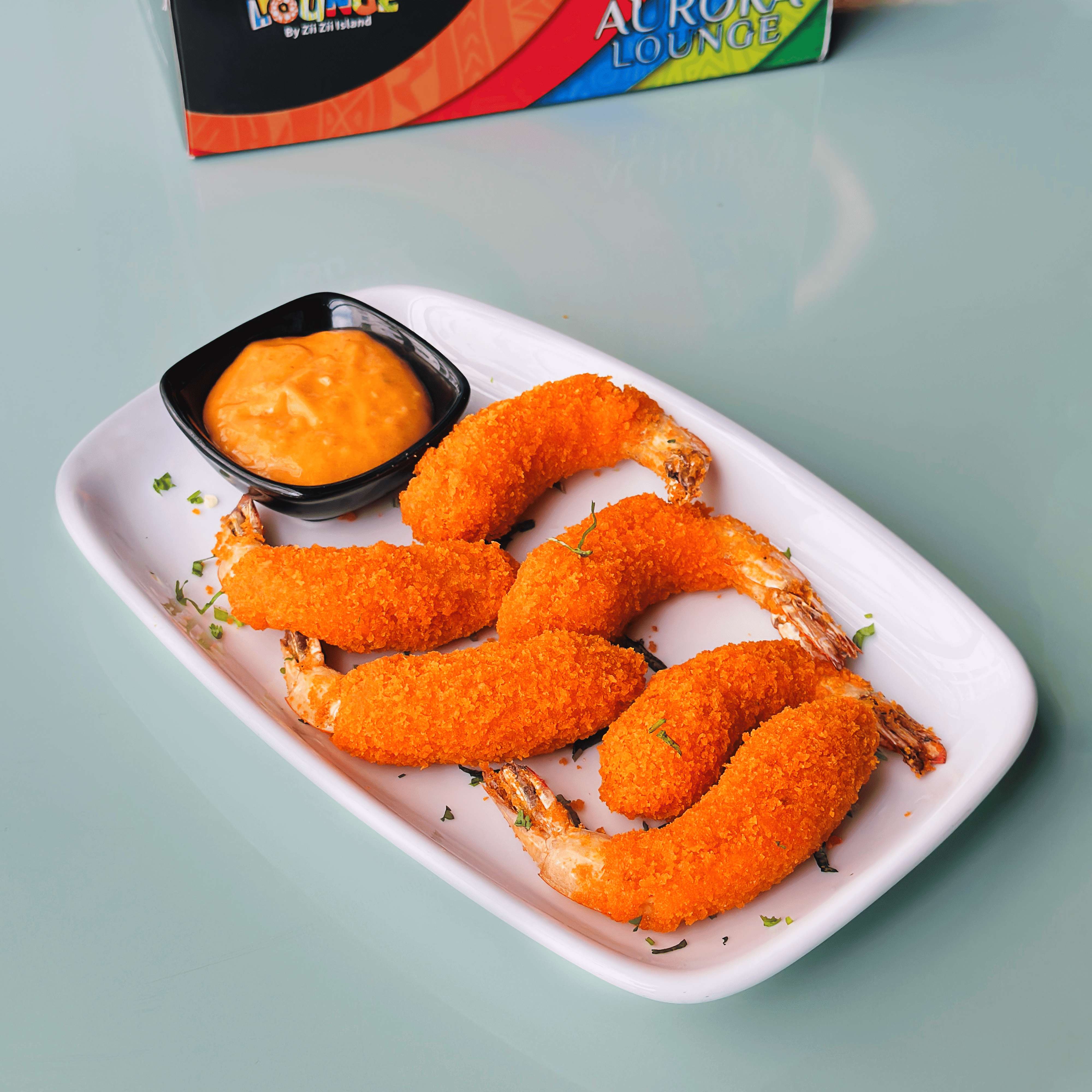 Prawn Tempura (6pcs) - Zii Zii Island Menu Prawn Tempura (6pcs)